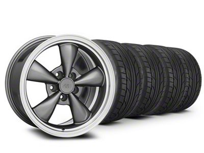 17x9 Bullitt Wheel & NITTO High Performance NT555 G2 Tire Package (05-09 Mustang GT, V6)