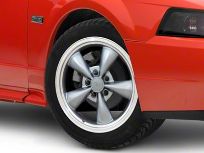 Bullitt Anthracite Wheel; 17x8; 30mm Offset (99-04 Mustang)