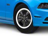 Bullitt Gloss Black Wheel; 17x8; 30mm Offset (2010 Mustang GT; 10-14 Mustang V6)