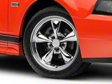 Bullitt Chrome Wheel; 17x8; 30mm Offset (99-04 Mustang)