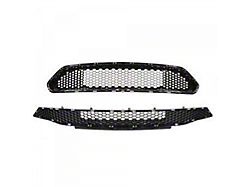 Bullitt Style Upper and Lower Grilles (18-23 Mustang GT, EcoBoost)