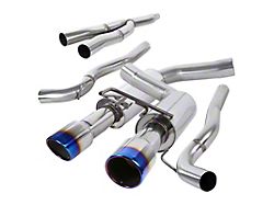 3-Inch Cat-Back Exhaust with Burnt Tips (15-23 Mustang EcoBoost Fastback w/o Active Exhaust)