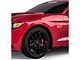 Centa Style Rocker Panel Winglets; Matte Black Vinyl (15-23 Mustang GT, EcoBoost, V6)