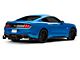 Centa VR2 Rear Diffuser; Matte Black Vinyl (18-23 Mustang GT; 19-23 Mustang EcoBoost w/ Active Exhaust)