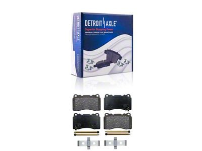 Ceramic Brake Pads; Front Pair (11-14 Mustang GT w/ Performance Pack; 12-13 Mustang BOSS 302; 07-12 Mustang GT500)