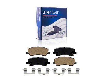 Ceramic Brake Pads; Rear Pair (15-23 Mustang GT, EcoBoost w/ Performance Pack)