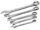 Combination Metric Wrench Set; 5-Piece Set