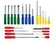 Comfortable Screwdriver Set; 22-Piece Set