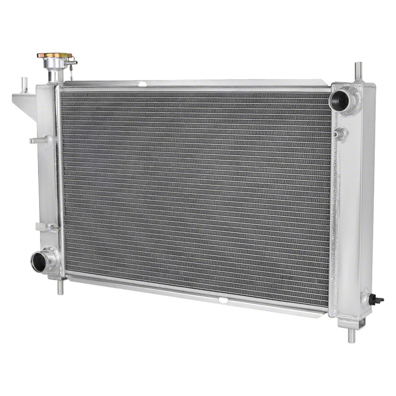 Mustang Cooling Racing Radiator; 3-Row Core (94-95 Mustang w/ Manual ...