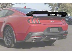 Dark Horse Style Rear Spoiler; Glossy Black (24-25 Mustang Fastback)