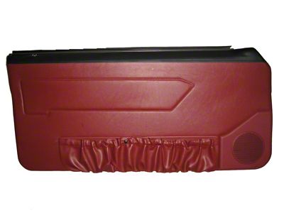 Door Panels; Vinyl (90-93 Mustang Coupe & Hatchback w/ Power Windows)