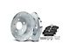 Drilled and Slotted Brake Rotor and Pad Kit; Rear (94-04 Mustang GT, V6)