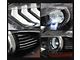 Dual Beam Projector LED Headlights; Black Housing; Clear Lens (18-23 Mustang GT, EcoBoost)