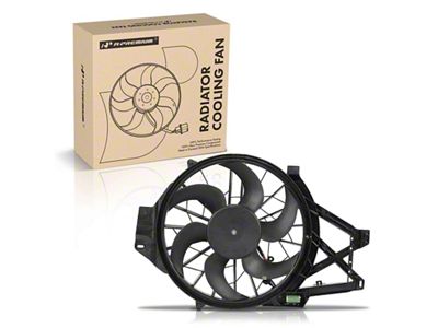 Engine Radiator Cooling Fan Assembly with Shroud (01-04 Mustang, Excluding V6)