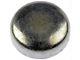 Engine Steel Cup Expansion Plug; 3/4-Inch (79-95 Mustang)