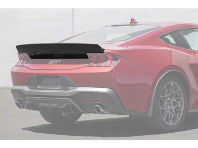 EOS Performance Ducktail Integrated Rear Spoiler; Carbon Fiber (24-25 Mustang Fastback)