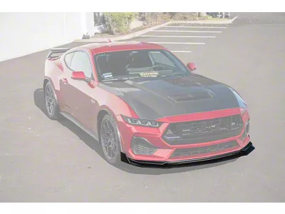 EOS Performance Package Chin Spoiler Lip Extension; Carbon Fiber (24-25 Mustang, Excluding Dark Horse w/ Handling Pack)