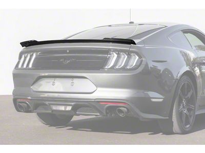 EOS Performance Package Duckbill Rear Spoiler; Glossy Black (15-23 Mustang Fastback)