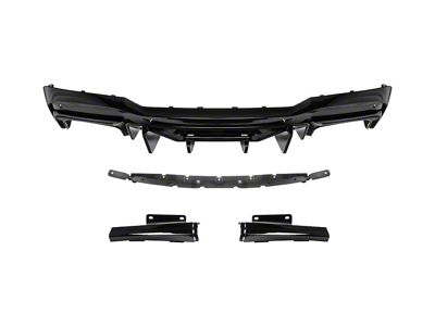 EOS Performance Version 3 Package Rear Diffuser; Glossy Black (24-25 Mustang)