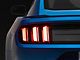 Euro Style Tail Lights; Black Housing; Clear Lens (15-23 Mustang)