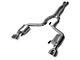 EXG Cat-Back Exhaust System without Tips (18-23 Mustang GT Fastback w/o Active Exhaust)