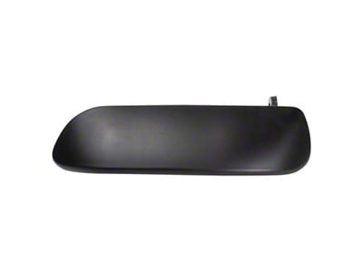 Exterior Door Handle; Front Driver Side; Black (01-04 Mustang)