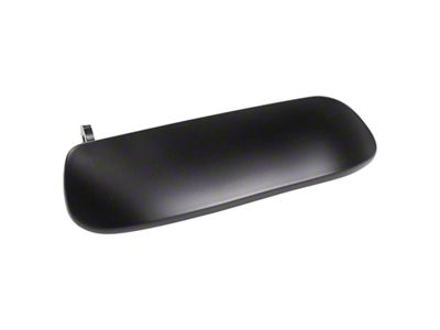 Exterior Door Handles; Front; Black (01-04 Mustang w/o Lock Provision)