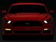 Factory Style Headlight; Matte Black Housing; Clear Lens; Passenger Side (15-17 Mustang; 18-22 Mustang GT350, GT500)