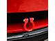 Feather Lite Tow Hook with Red D-Ring; Front and Rear (15-17 Mustang GT)