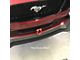 Feather Lite Tow Hook with Red D-Ring; Front Center Mount (18-23 Mustang GT; 15-20 Mustang GT350)