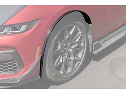 Fender Flares; Front; Carbon Fiber (24-25 Mustang)