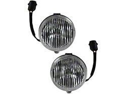 Fog Lights; Clear (87-93 Mustang)