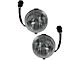 Fog Lights; Clear (87-93 Mustang)