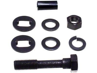 Front Alignment Camber Bolt Kit; Lower Strut Mount (79-04 Mustang)