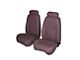 Front Bucket and Rear Bench Seat Upholstery Kit; Black Leather (99-04 Mustang GT Convertible)