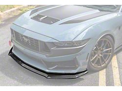 Front Chin Splitter; Carbon Fiber (24-25 Mustang Dark Horse w/ Handling Pack)