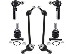 Front Lower Ball Joints, Outer Tie Rods and Sway Bar Links Kit (05-08/02/09 Mustang GT, V6)