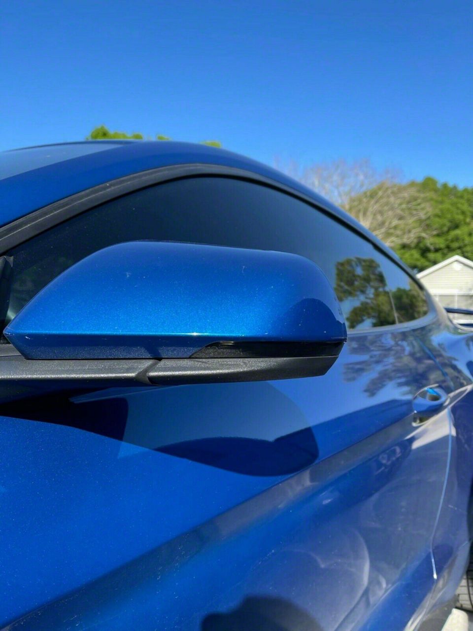 Headlight Amber Corner Vinyl Lens Tint (2018-2023 Mustang)