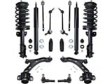 Front Strut and Spring Assemblies with Lower Control Arms, Shocks and Tie Rods (05-09 Mustang GT, V6)