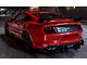 Full Aero Package; Matte Black Vinyl (18-23 Mustang GT)