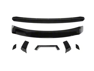 GT Performance Pack Style Rear Spoiler with Gurney Flap; Glossy Black (24-25 Mustang Fastback)