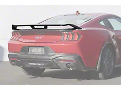 GT Style Rear Spoiler; Glossy Black (24-25 Mustang Fastback)