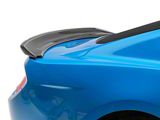 GT350 Track Pack Style Rear Spoiler; Gloss Black (15-23 Mustang)