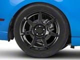 GT350R Style Gloss Black Wheel; Rear Only; 19x10; 45mm Offset (10-14 Mustang)