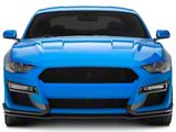 GT500 Style Conversion Front Bumper; Unpainted (18-23 Mustang GT, EcoBoost)