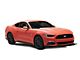 GT500 Style Front Bumper Splitter; Satin Black Vinyl (15-17 Mustang GT, EcoBoost, V6)