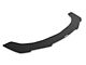 GT500 Style Front Bumper Splitter; Satin Black Vinyl (18-23 Mustang GT, EcoBoost)