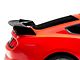 GT500 Track Pack Style Rear Spoiler; Gloss Black (15-23 Mustang Fastback)