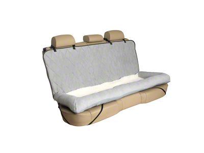 Happy Ride Car Dog Bed Bench; Grey
