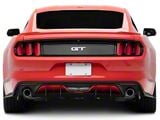 HDPE Rear Diffuser; Matte Black (15-17 Mustang GT, EcoBoost, V6)